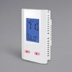 King Electric K702E-DTSB Autonomous Dual Timed Double Pole Thermostat - 16A, 208/240V
