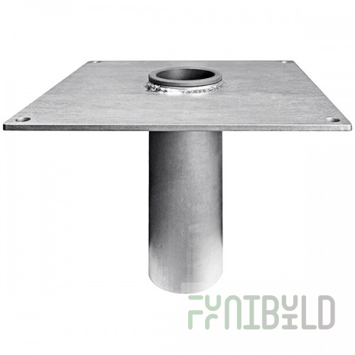 OZ Lifting Products Socket Base OZSOC1-TP for 1200 lb. Tele-Pro Davit Crane