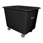 Royal Basket Trucks 10 Cu. Ft. Green Poly Truck with Steel Base and 4 Swivel Casters R08-GNX-PGA-4UNN Royal Basket Trucks 10 Cu. Ft. Green Poly Truck with Steel Base and 4 Swivel Casters R08-GNX-PGA-4UNN