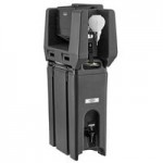 PolyJohn SA1-1008 We'll Care III White Wheelchair Accessible Portable Restroom - Assembled PolyJohn SA1-1008 We'll Care III White Wheelchair Accessible Portable Restroom - Assembled