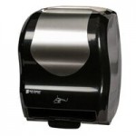 San Jamar T8300TBK Hybrid Classic Black Pearl Hands Free Paper Towel Dispenser