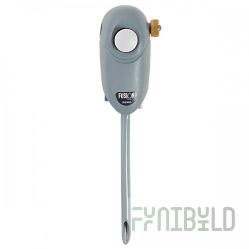 Dema Fusion One Manual Bottle Filling Chemical Dispenser with Action Gap and White Push Button - 1.0 GPM