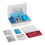 First Aid Only 214-U/FAO 23-Piece Bloodborne Pathogen (BBP) and Bodily Fluid Spill Clean-Up Kit with Plastic Case