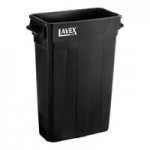 Lakeside 3420G Rectangular Stainless Steel Liquid / Cup Refuse Station with Top Access and Green Laminate Finish - 26 1/2