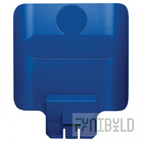 Rubbermaid® 2007909 Slim Jim Recycling Blue Billboard