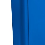 Lavex 16 Gallon Blue Slim Rectangular Recycle Bin Lavex 16 Gallon Blue Slim Rectangular Recycle Bin