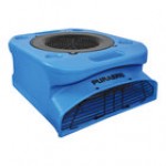 PURAERO PA-250-LP-BL Blue 2-Speed Low Profile Air Mover - 1,100 CFM, 115V