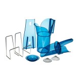 San Jamar SI7000 Saf-T-Ice Ice Scoop Holder with 12-16 oz. Ice Scoop San Jamar SI7000 Saf-T-Ice Ice Scoop Holder with 12-16 oz. Ice Scoop