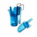 San Jamar SI7000 Saf-T-Ice Ice Scoop Holder with 12-16 oz. Ice Scoop San Jamar SI7000 Saf-T-Ice Ice Scoop Holder with 12-16 oz. Ice Scoop