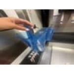 San Jamar SI7000 Saf-T-Ice Ice Scoop Holder with 12-16 oz. Ice Scoop San Jamar SI7000 Saf-T-Ice Ice Scoop Holder with 12-16 oz. Ice Scoop
