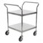 Regency Stainless Steel Three Shelf Utility Cart - 24