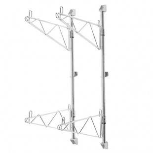 Advance Tabco AB2-18 End-Mounted Shelving System for 18 Advance Tabco AB2-18 End-Mounted Shelving System for 18