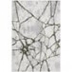 Abani Atlas Collection 4' x 6' Green / Gray Contemporary Web Area Rug Abani Atlas Collection 4' x 6' Green / Gray Contemporary Web Area Rug