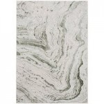 Abani Atlas Collection 4' x 6' Green / Gray Contemporary Web Area Rug Abani Atlas Collection 4' x 6' Green / Gray Contemporary Web Area Rug