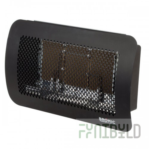Bromic Heating BH0210001 Tungsten Smart-Heat 300 Series Natural Gas Outdoor Patio Heater - 26,000 BTU