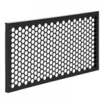 SelectSpace Essential Partition Black Galvanized Steel Gate Stop Post SelectSpace Essential Partition Black Galvanized Steel Gate Stop Post