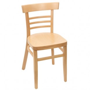 BFM Seating Giulia Natural Beechwood Side Chair BFM Seating Giulia Natural Beechwood Side Chair