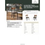 Lancaster Table & Seating Boomerang Black Finish Chair with Taupe Vinyl Seat and Vintage Wood Back - Unassembled Lancaster Table & Seating Boomerang Black Finish Chair with Taupe Vinyl Seat and Vintage Wood Back - Unassembled