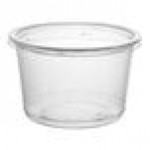 Choice 16 oz. Ultra-Clear Recycled PET Plastic Round Deli Container - 500/Case Choice 16 oz. Ultra-Clear Recycled PET Plastic Round Deli Container - 500/Case