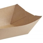 Bagcraft Packaging 300699 3 lb. EcoCraft Grease-Resistant Natural Kraft Food Tray - 500/Case Bagcraft Packaging 300699 3 lb. EcoCraft Grease-Resistant Natural Kraft Food Tray - 500/Case