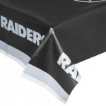 Creative Converting 659523 Las Vegas Raiders 2-Ply Beverage Napkin - 192/Case