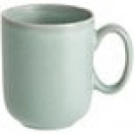 Acopa Pangea 12 oz. Harbor Blue Matte Porcelain Mug - Sample