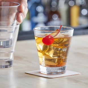 Acopa Select 9 oz. Flared Stackable Rocks / Old Fashioned Glass - Sample Acopa Select 9 oz. Flared Stackable Rocks / Old Fashioned Glass - Sample
