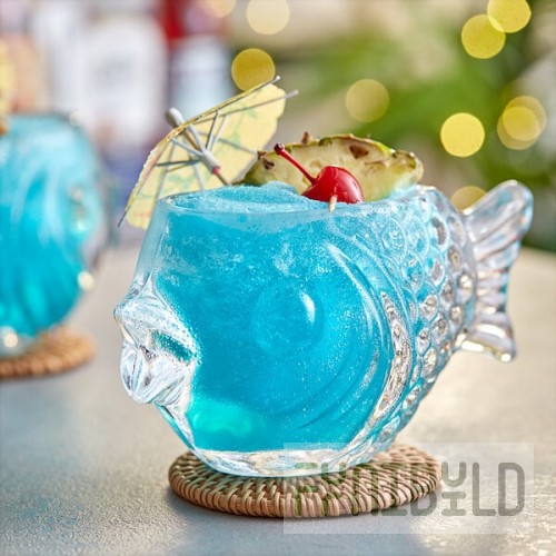 Acopa 12 oz. Fish Glass - Sample