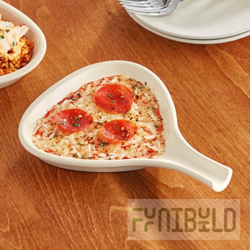 Acopa 10 oz. Ivory Stoneware Fry Pan Server - 12/Case