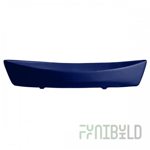 G.E.T. Enterprises BT031-MOD-PC Bugambilia 6.9 Qt. Smooth MOD Finish Pacific Blue Resin-Coated Aluminum Deep Boat