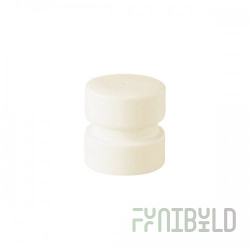 RAK Porcelain Nordic Warm White Porcelain Pepper Shaker - 12/Case