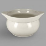 RAK Porcelain Chef's Fusion 1 oz. Sand White Porcelain Double Ramekin - 12/Case RAK Porcelain Chef's Fusion 1 oz. Sand White Porcelain Double Ramekin - 12/Case