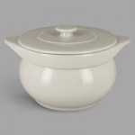 RAK Porcelain Chef's Fusion 1 oz. Sand White Porcelain Double Ramekin - 12/Case RAK Porcelain Chef's Fusion 1 oz. Sand White Porcelain Double Ramekin - 12/Case