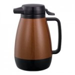 Service Ideas Thermo-Serv 67.6 oz. Black ABS Plastic Insulated Coffee Carafe / Server with Push-Button Lid PB421BL Service Ideas Thermo-Serv 67.6 oz. Black ABS Plastic Insulated Coffee Carafe / Server with Push-Button Lid PB421BL