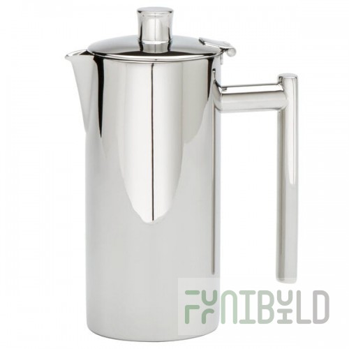 American Metalcraft DWCP16 Elegance 16 oz. Double Wall Stainless Steel Coffee / Tea Pot