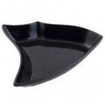 Bon Chef 70008BLK Futura 64 Oz. Black Sandstone Finish Cast Aluminum Bowl