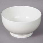 10 Strawberry Street WTR-7RDFTDBWL Whittier 1.06 Qt. White Round Porcelain Footed Bowl - 18/Case 10 Strawberry Street WTR-7RDFTDBWL Whittier 1.06 Qt. White Round Porcelain Footed Bowl - 18/Case