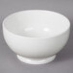 10 Strawberry Street WTR-7RDFTDBWL Whittier 1.06 Qt. White Round Porcelain Footed Bowl - 18/Case 10 Strawberry Street WTR-7RDFTDBWL Whittier 1.06 Qt. White Round Porcelain Footed Bowl - 18/Case