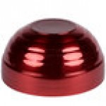 Vollrath 4659015 Double Wall Round Beehive 1.7 Qt. Serving Bowl - Dazzle Red