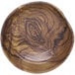 Elite Global Solutions D92RB-SEQ Sequoia 52 oz. Round Wood Grain Melamine Bowl - 6/Case