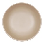 Cal-Mil Carmel 16 oz. Matte Taupe Melamine Soup Bowl - 6/Case