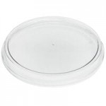 American Metalcraft GGRW5 Grab & Go 9.5 oz. White Round Melamine Bowl