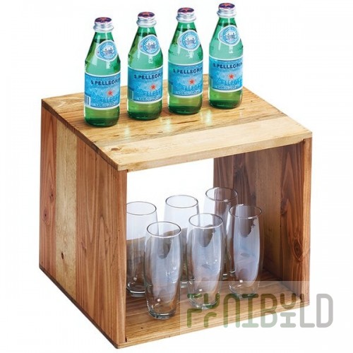 Cal-Mil 1929-12-99 Madera Rustic Pine Cube Riser - 12