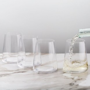 Stolzle Power from Global Tableware Collective 13.5 oz. Stemless Wine Glass - 6/Pack