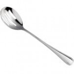 Acopa Edgeworth 6-Piece 18/8 Stainless Steel Extra Heavy Weight Serving Utensils Set