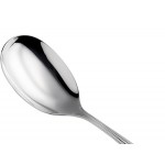 Acopa Edgeworth 6-Piece 18/8 Stainless Steel Extra Heavy Weight Serving Utensils Set