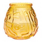 Sterno 40190 Euro-Lowboy 45 Hour Amber Wax Filled Glass Candle - 12/Case Sterno 40190 Euro-Lowboy 45 Hour Amber Wax Filled Glass Candle - 12/Case