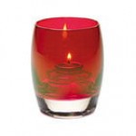 Hollowick 6404AG Contour Antique Gold Glass Votive Hollowick 6404AG Contour Antique Gold Glass Votive