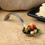 Bon Chef STS1001 18/10 Stainless Steel Extra Heavy Sombrero Bouillon Tasting Spoon - 12/Case