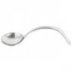 Bon Chef STS1001 18/10 Stainless Steel Extra Heavy Sombrero Bouillon Tasting Spoon - 12/Case
